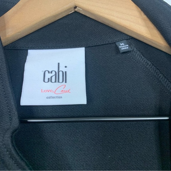 Cabi Love Carol Convertible Trench Coat Crop Jacket Size Medium - Picture 8 of 8